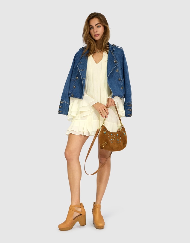Belle & Bloom - Dream About Me Tie Neck Dress