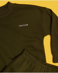 Tiny Trove - Woodie 3D Logo Tracksuit - Babies-Kids