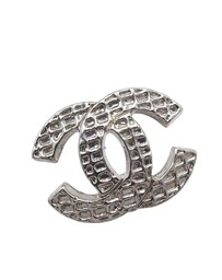 Pre-Loved by Azura Reborn - Pre-Loved Silver Plated CC Clip on Earrings