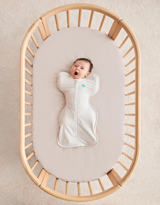 Love to Dream - Swaddle Up 1.0 TOG Stretch Cotton in Sandollar