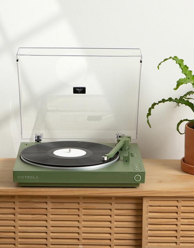 Victrola - Victrola Automatic Turntable - Green