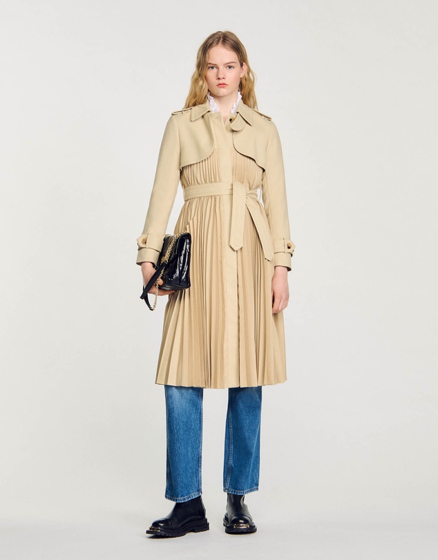 Sandro - Vino Trench Coat