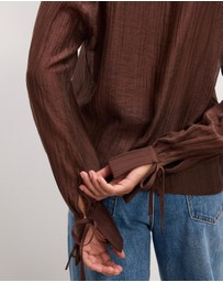 The Fated - Amelia Sheer Blouse
