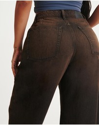 Cotton On - Curvy Barrel Jeans