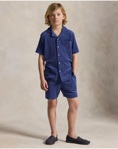 Polo Ralph Lauren - Terry Camp Shirt - Teens