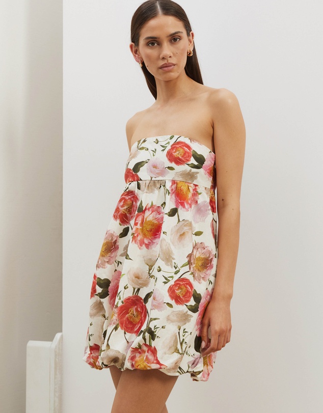 Atmos&Here - Victoria Linen Blend Mini Dress