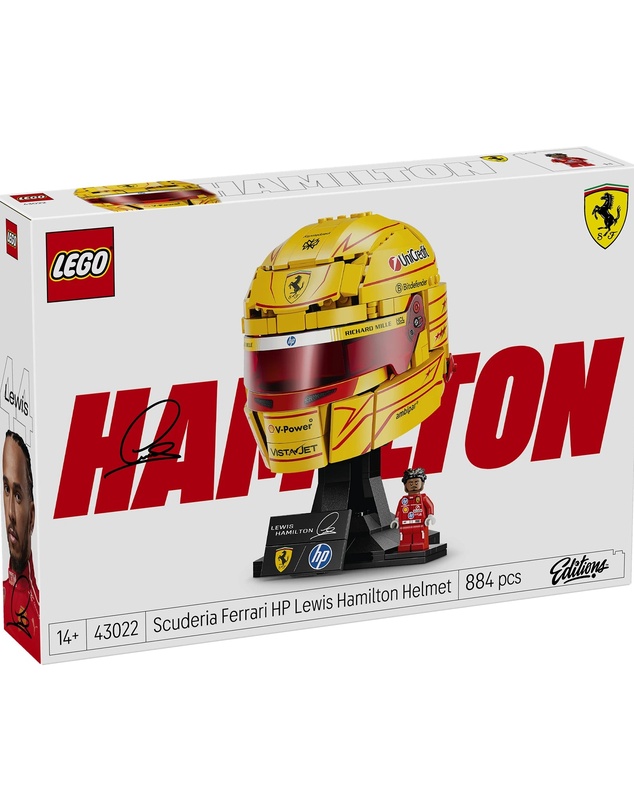 LEGO - 43022 Scuderia Ferrari Lewis Hamilton Helmet
