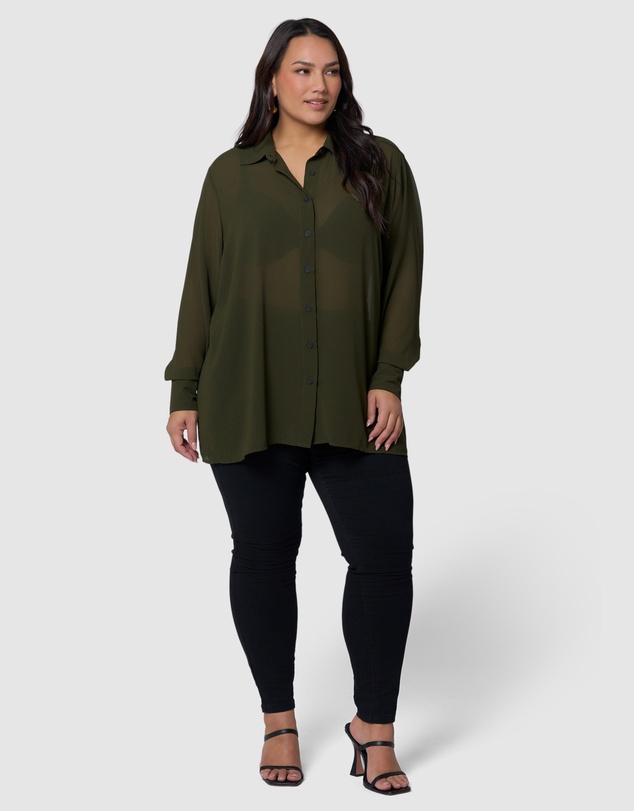 Sunday In The City - Vixen Sheer Shirt
