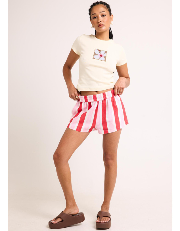 Subtitled - Joy Linen Shorts