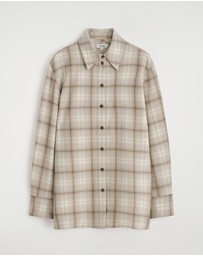 COS - Checked Flannel Shirt