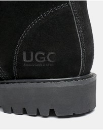 EVERAU - Australian Shepherd Ugg Mina Cow Suede Upper Martens