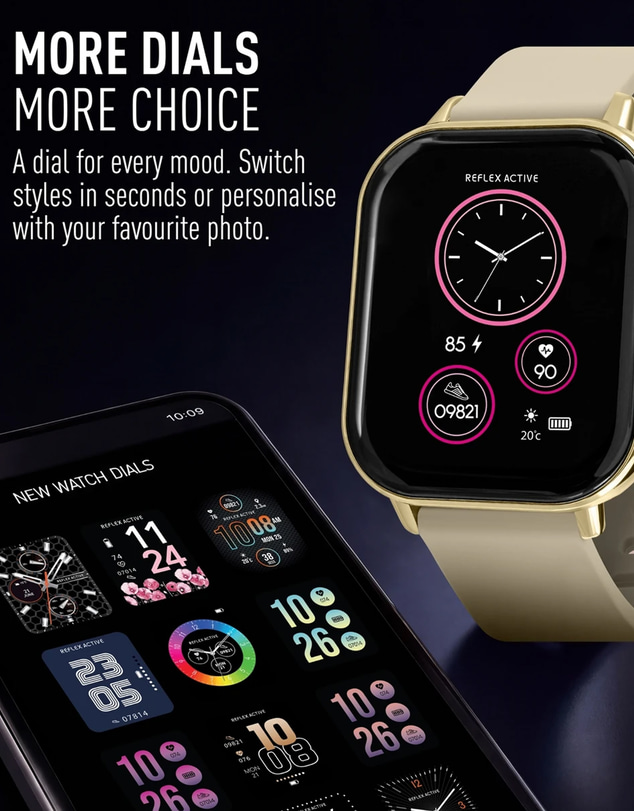 Reflex Active - Nexus Lite Cream Smart Watch