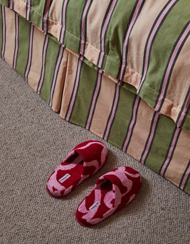 Mosey Me - Ribbon Terry Slipper