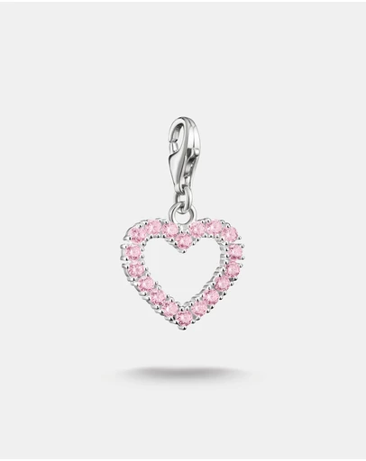 THOMAS SABO - THOMAS SABO Original Charm Pendant Pink Heart