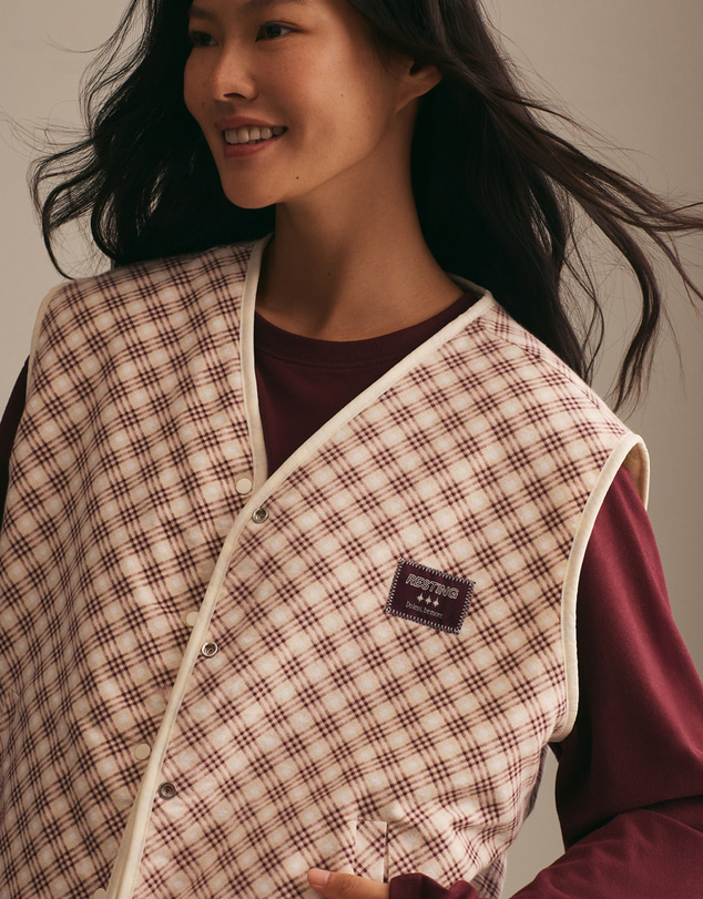 Resting - Double Brushed Flannelette Banksy Vest