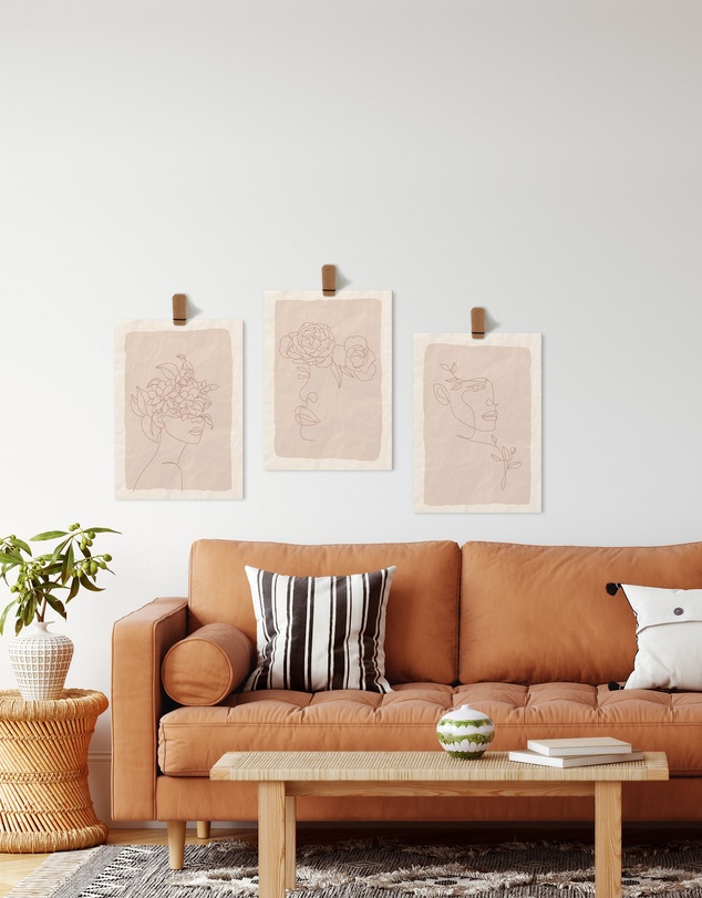 Olive et Oriel - She Bloom III Art Print