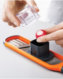 Joseph Joseph - Handi-Grate™ 2-in-1 Mini Grater & Slicer (Orange)