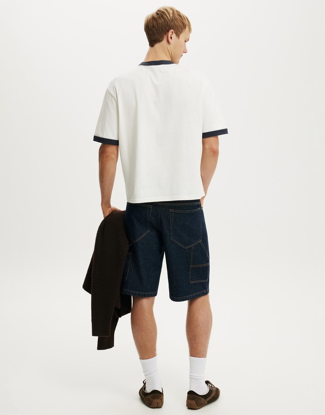 Cotton On - Baggy Denim Shorts