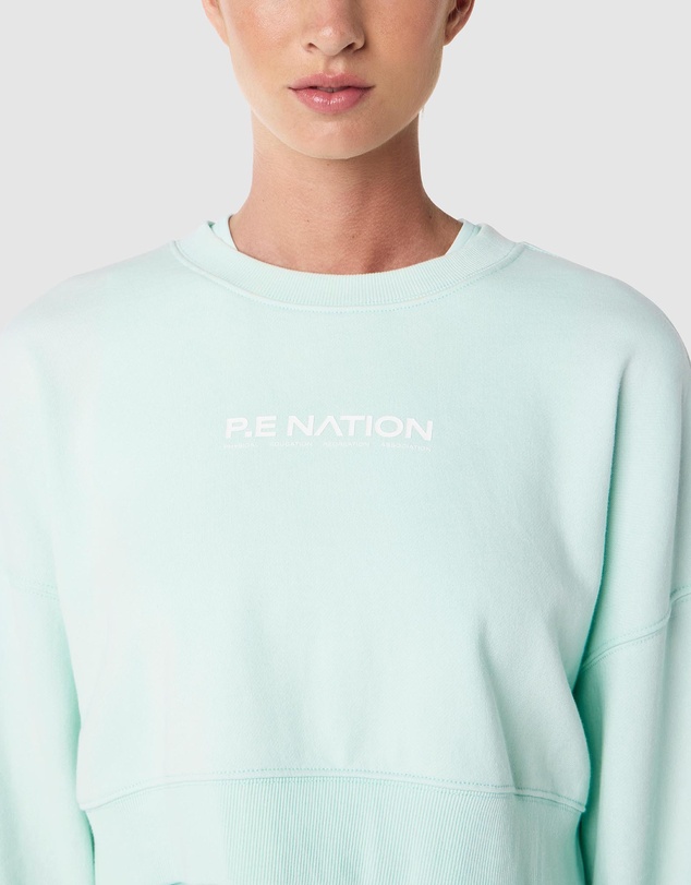 P.E Nation - Namedrop Crop Sweat