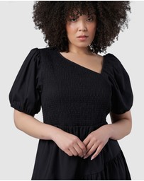 Something 4 Olivia - Miley Asymmetric Midi Dress