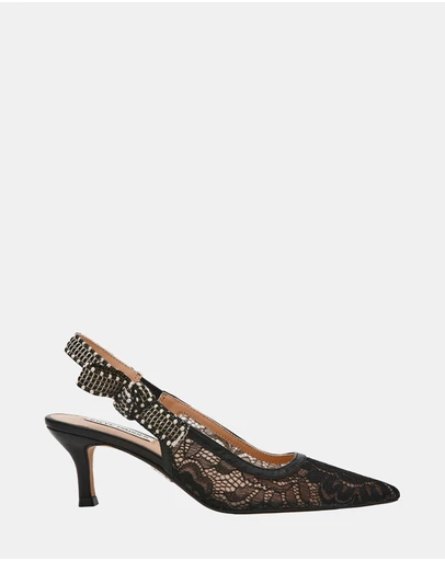 Steve Madden - Ensemble Black Lace Heels