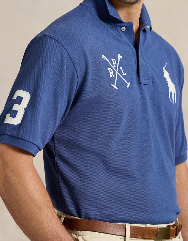 Polo Ralph Lauren - ICONIC EXCLUSIVE - Big & Tall Big Pony Mesh Polo Shirt