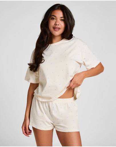 Hunkemoller - Jersey Print Short Pyjama Set
