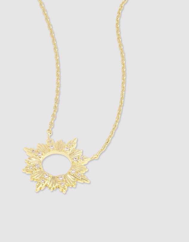Wanderlust + Co - Sunseeker Gold Necklace