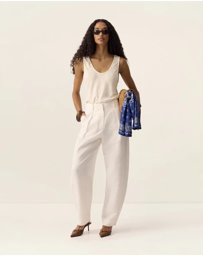 MOS The Label - Cecilia Barrel Leg Pants