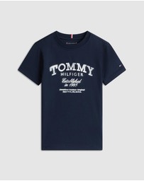 Tommy Hilfiger - Faded Print Short Sleeve Tee - Kids