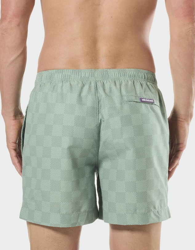 Mitch Dowd - Mitchdowd In Waves  Swim Shorts - Sage Green Quick Dry