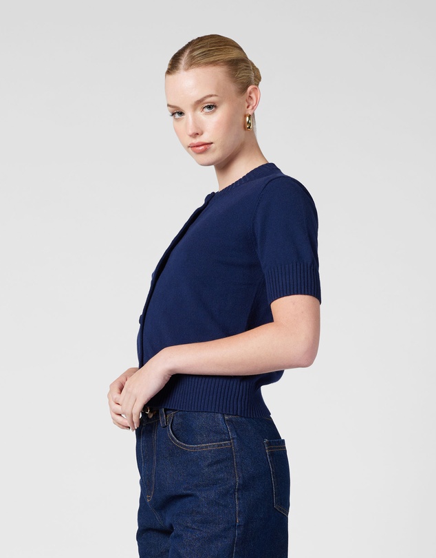 MVN - Short Sleeve Cardigan
