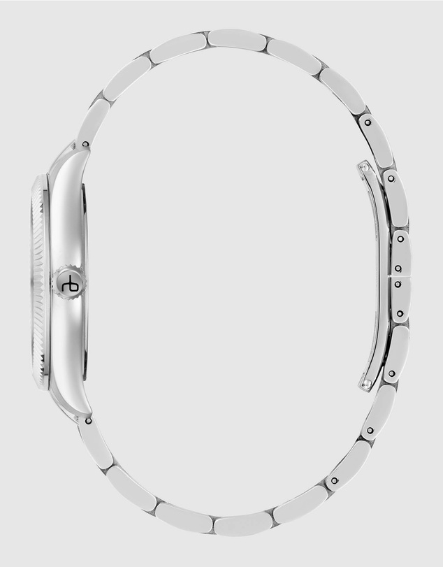 rag & bone - Rag & Bone Lex Silver-Tone Analogue Watch