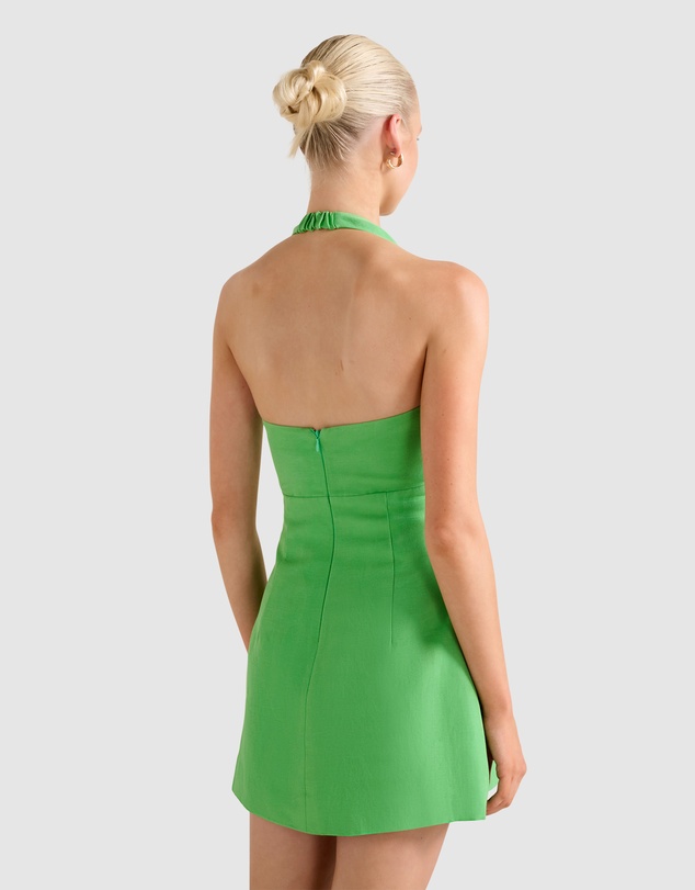 Forever New - Stormie Halter Neck Buckle Mini Dress