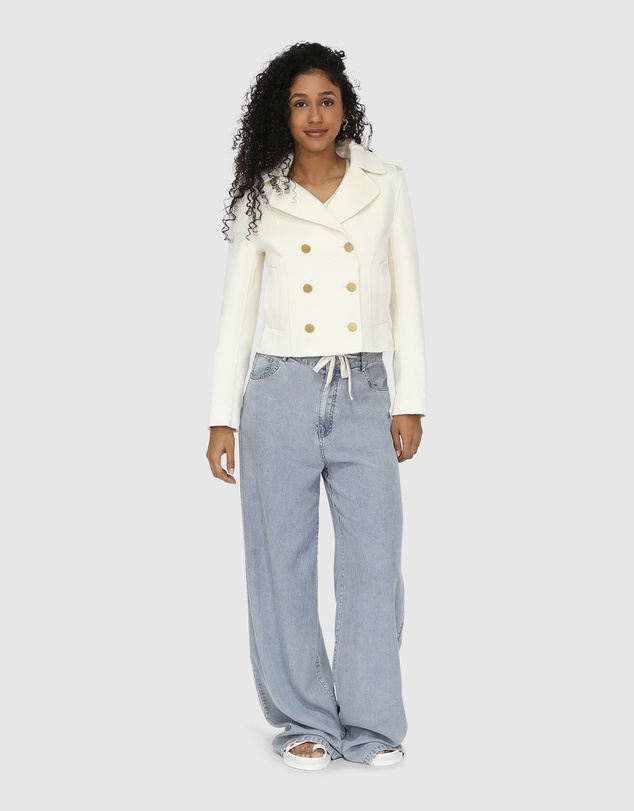 Belle & Bloom - Back in Time Military Peacoat