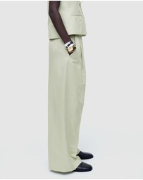 COS - Relaxed Linen-Blend Wide-Leg Trousers
