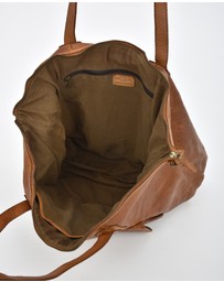 Cobb & Co - Rochester Washed Leather Weekender Bag