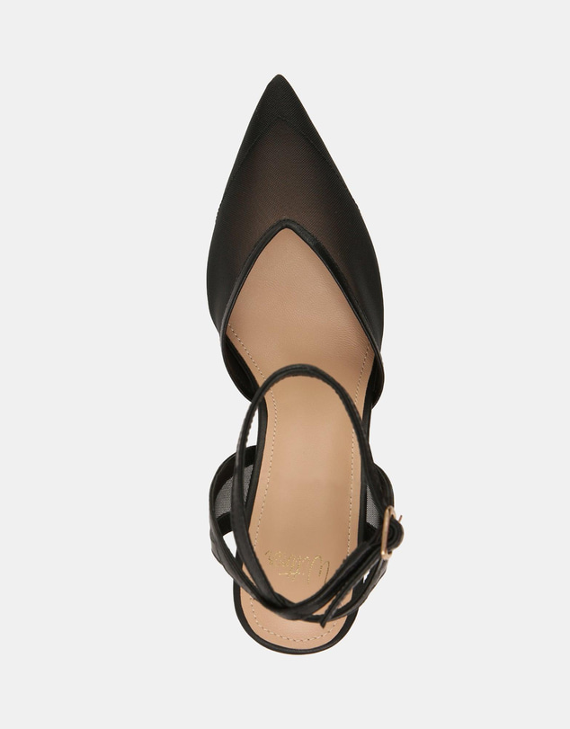Wittner - Raylee High Heels Black Mesh/ Leather