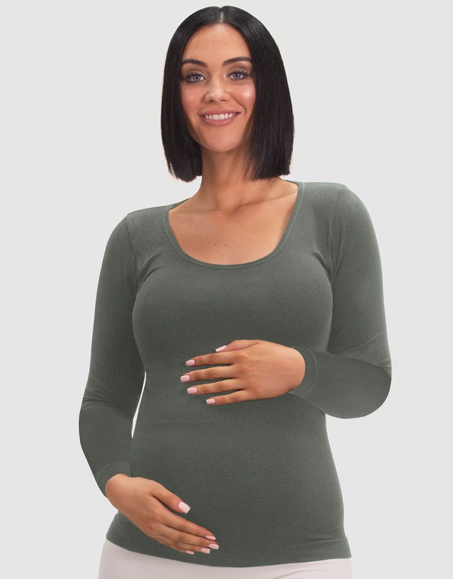 B Free Intimate Apparel - Maternity Bamboo Long Sleeve Top