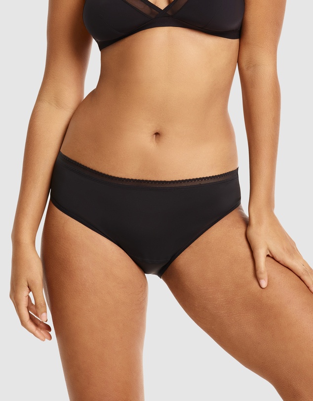 Love Luna - 3 Pack Women's Light Bladder Leakage Midi Brief