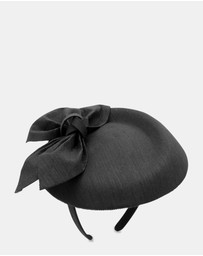 Morgan & Taylor - Florence Fascinator in Black