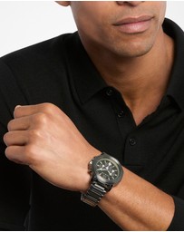 Michael Kors - Prescott Gunmetal Chronograph Watch