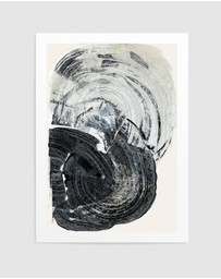 Olive et Oriel - Sea Fossil 1 by Cartissi Art Print