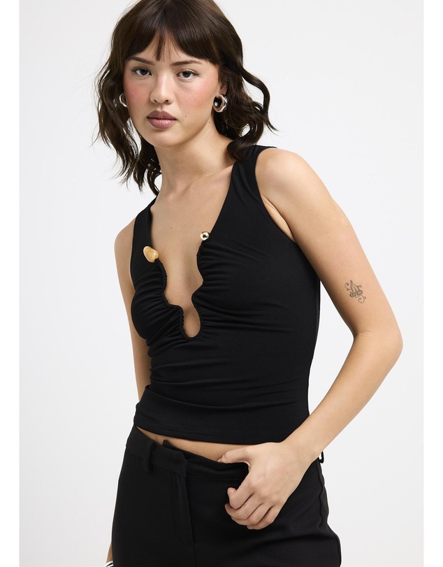 Alice In The Eve - Anna Cut Out Top