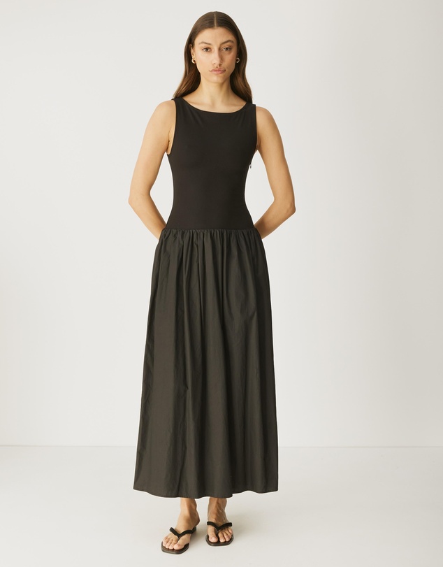 Atmos&Here - Amy Contrast Midi Dress