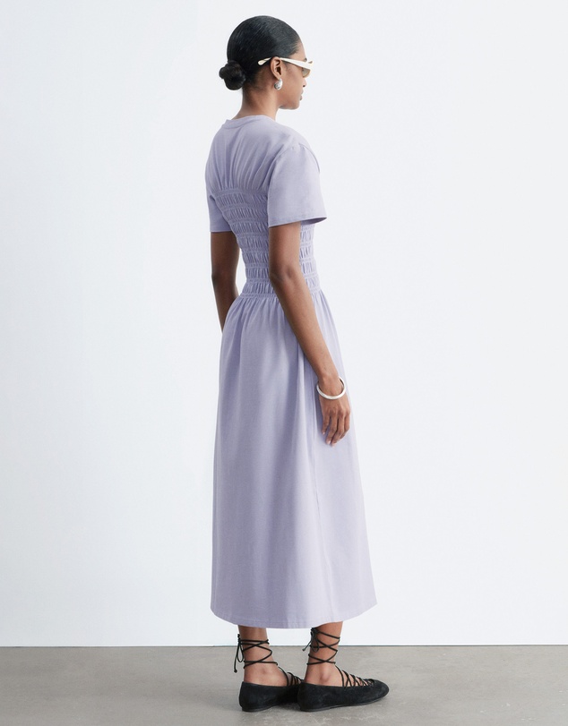 & Other Stories - Smocked Midi Dress