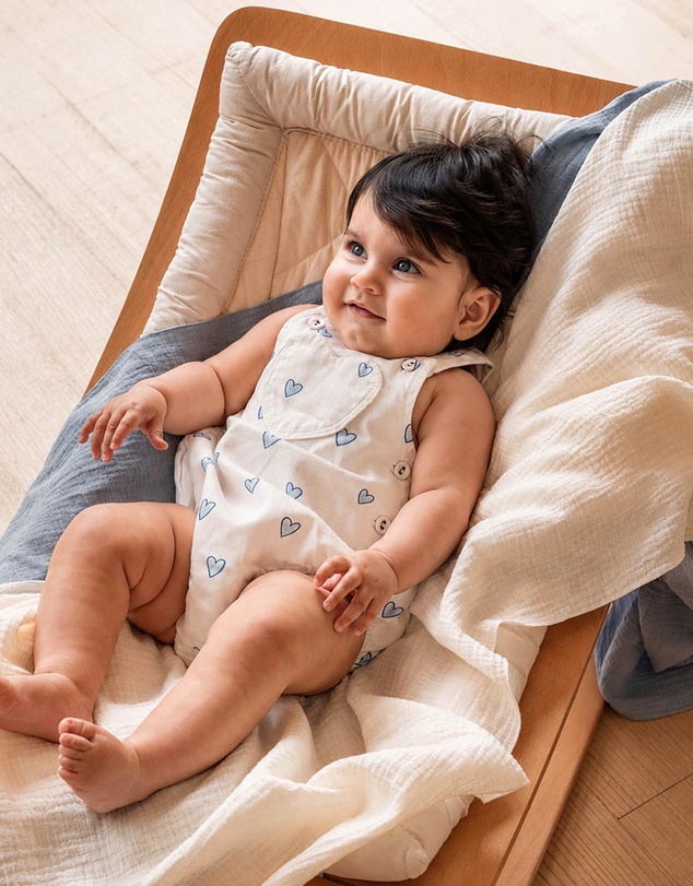 Fox & Finch - Piccolina Hearts Bodysuit - Kids