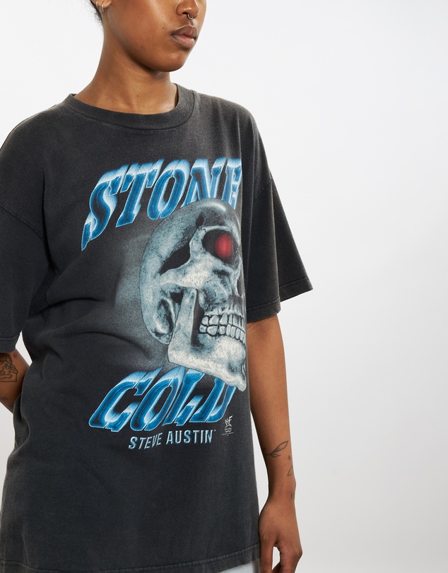 Vintage by The Real Deal - Pre Loved - 1998 Stone Cold Steve Austin Wrestling Tee