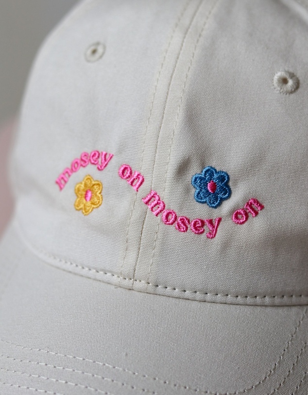 Mosey Me - Mosey On Cap - Ecru