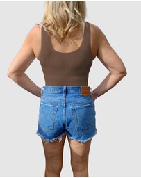Core Trainer - Emma Shapewear Ribbed Tank Top